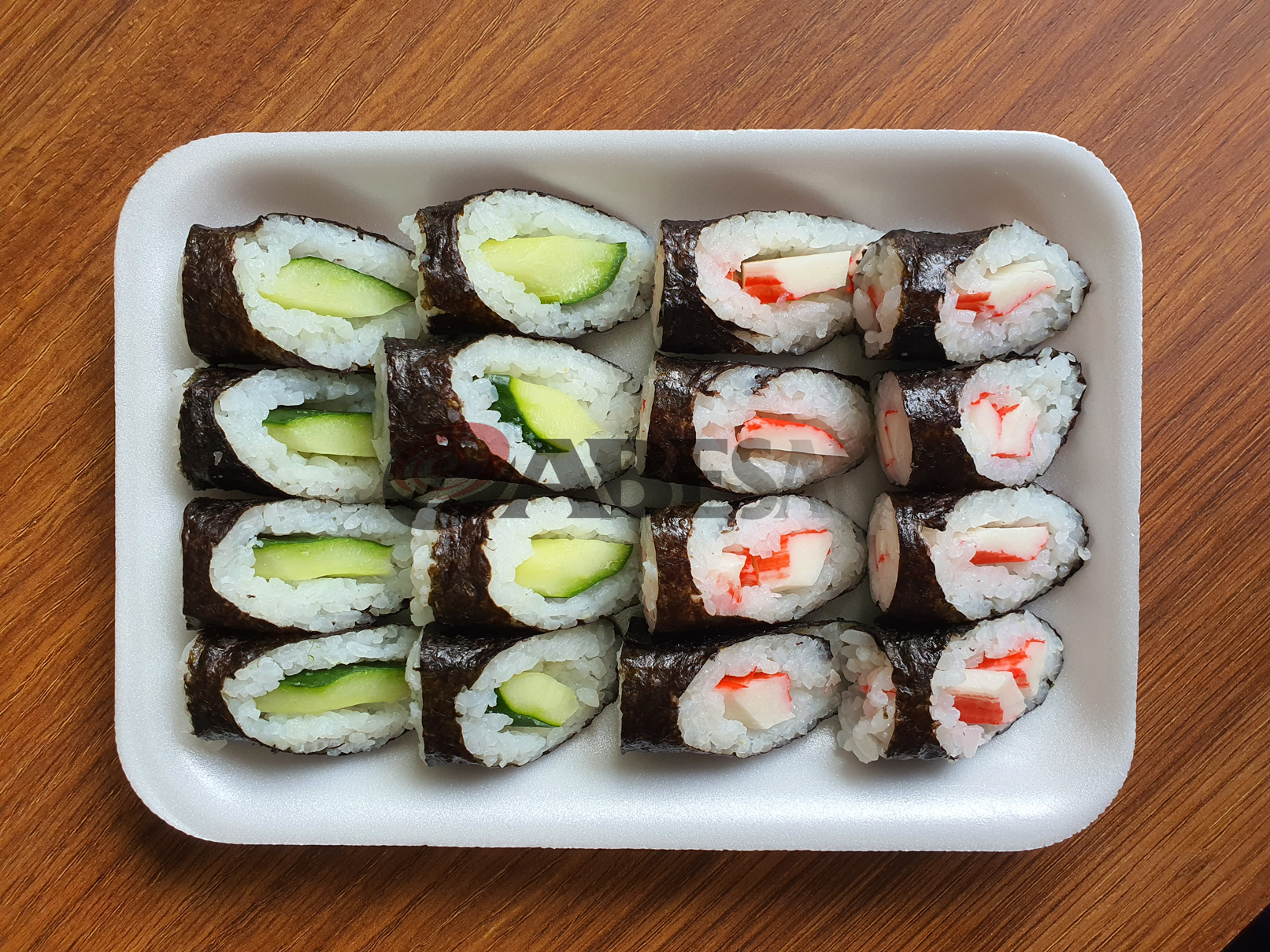 SUSHI KANI/PEPINO BANDEJA