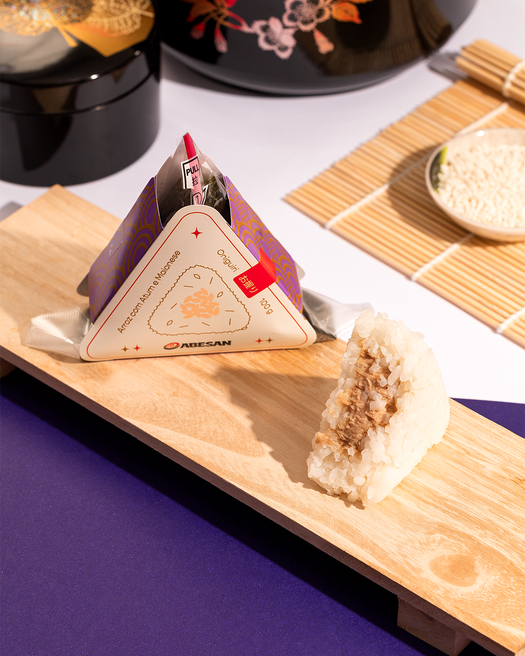 ONIGUIRI DE ATUM E MAIONESE